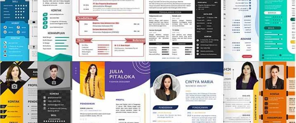 Template Curriculum Vitae